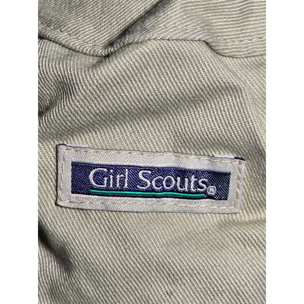 Girl Scouts Of‎ America Outdoors Hiking Tan Khaki Bucket Hat Made In USA Medium